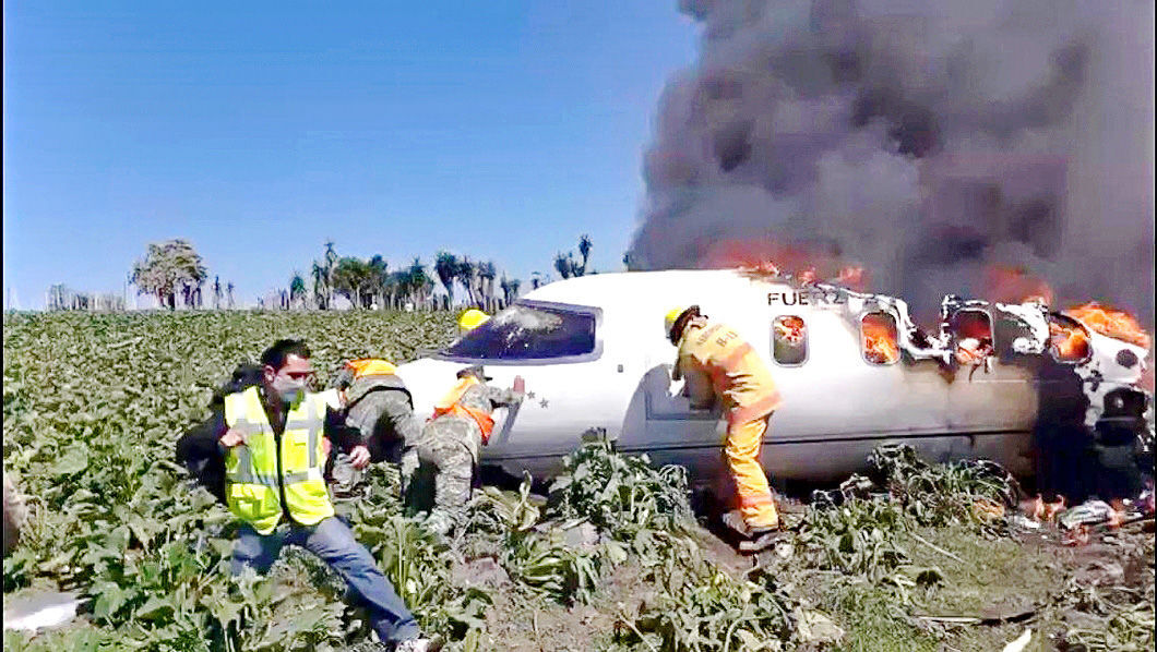 Accidente aéreo de Sedena